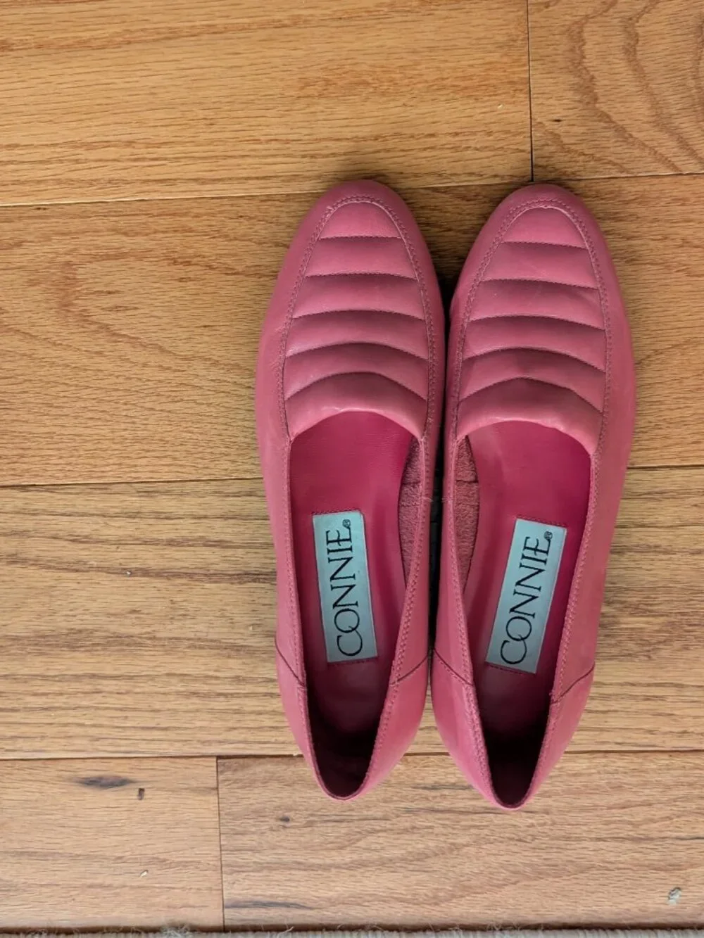 Hot Pink Slip On Flats​​​/Loafers  Size 7 - Picture 2 of 6